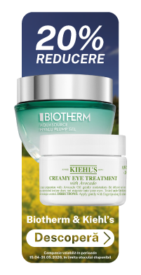 Kiehl's & Biotherm cross-promo Aprilie-Mai